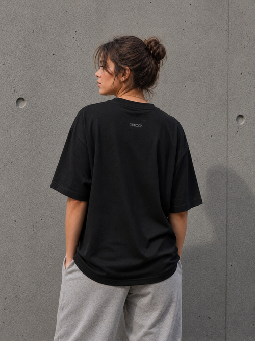 The Everyday Oversized Tee - Black